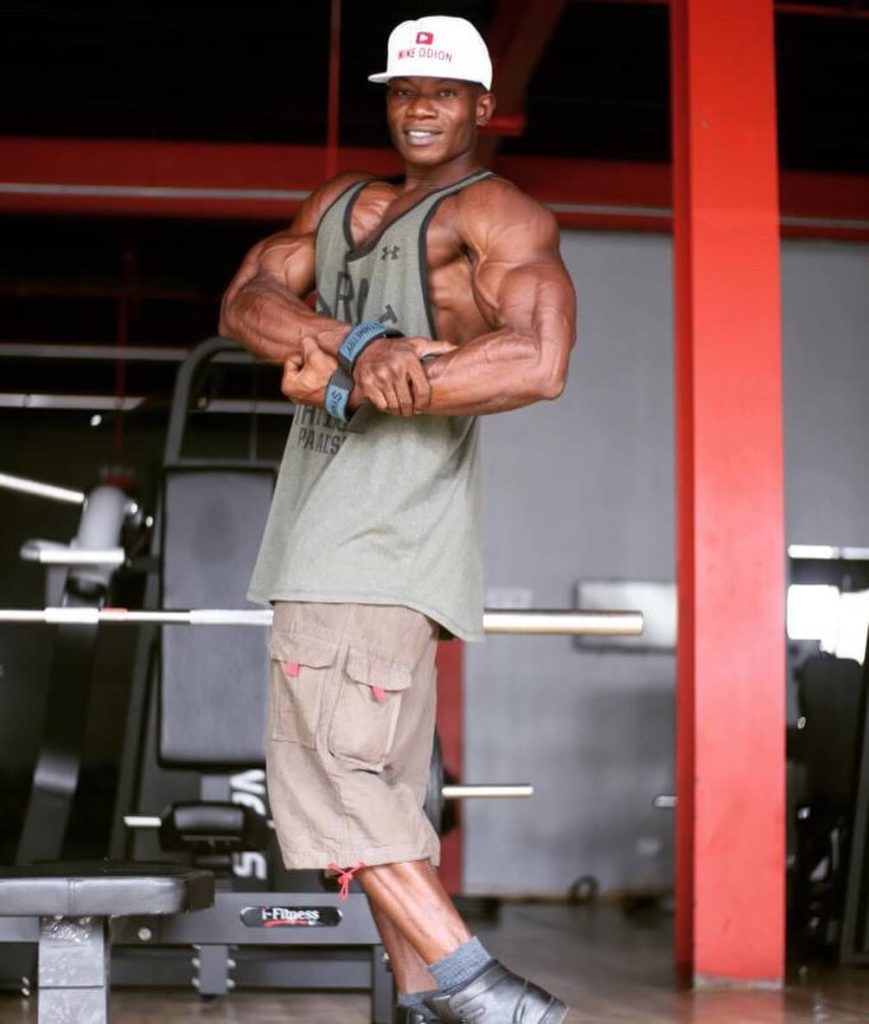 Mike Odion muscle