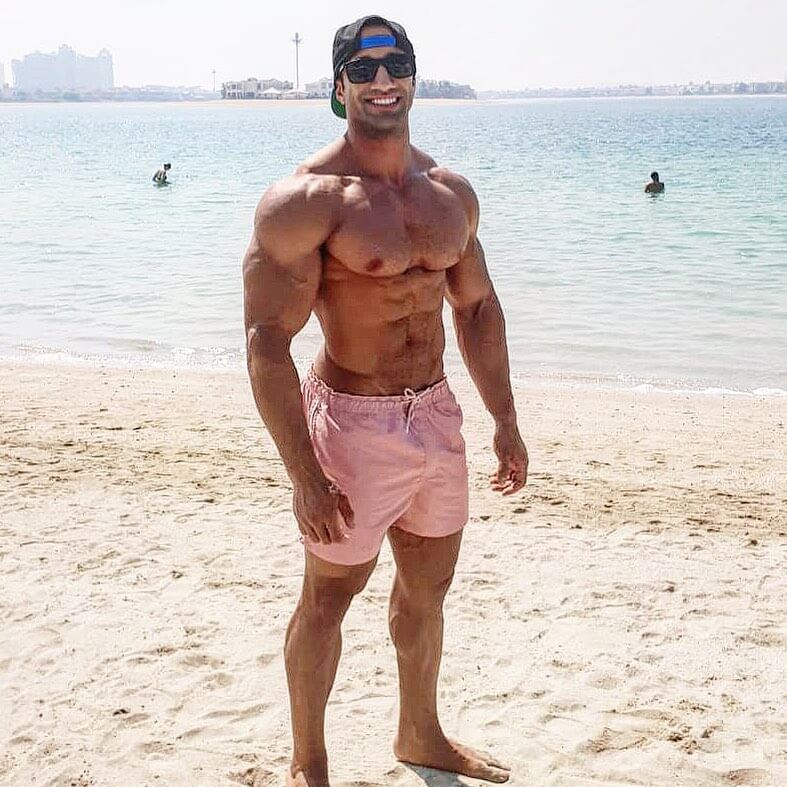 Amr Hussein bodybuilder