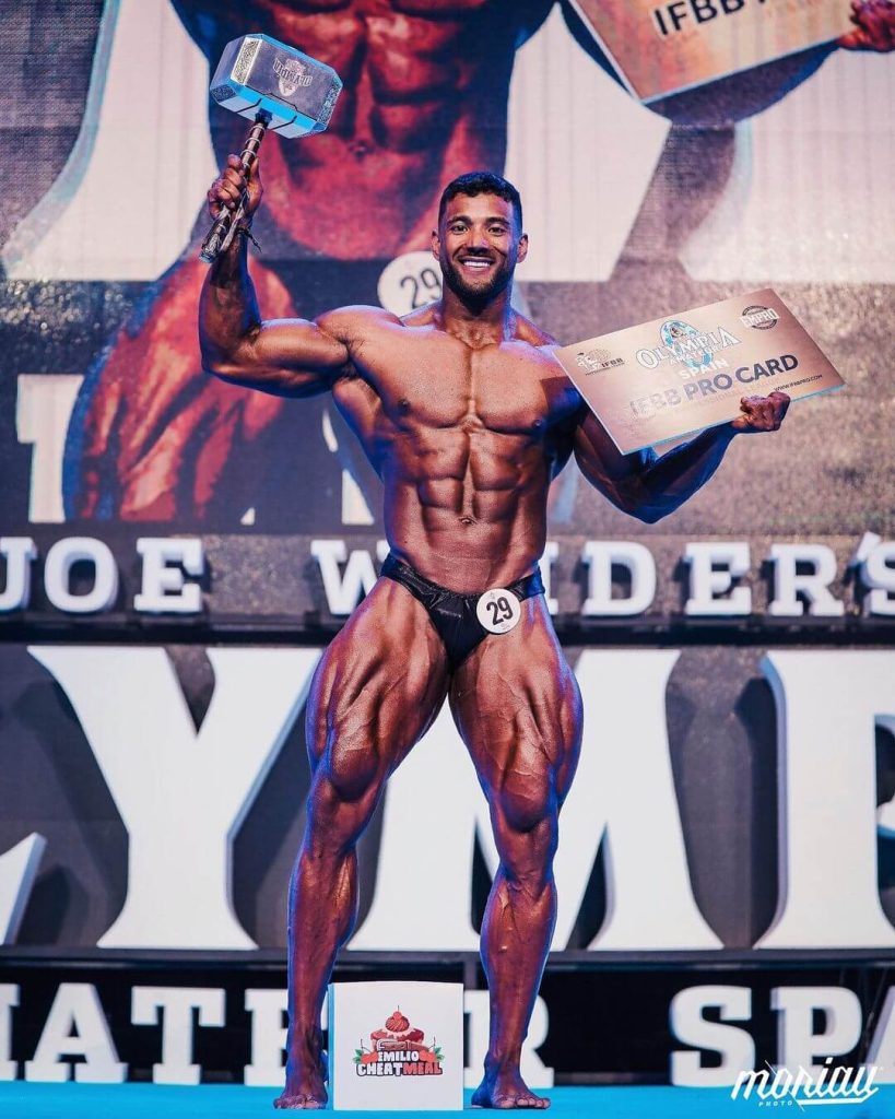 Jhon Duque bodybuilder weight