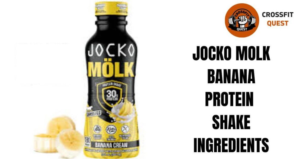Ingredients of Jocko Molk Banana Protein Shake