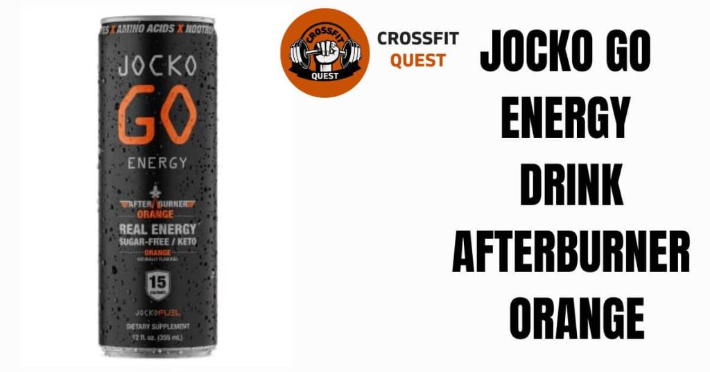Jocko Go Drink Afterburner Orange