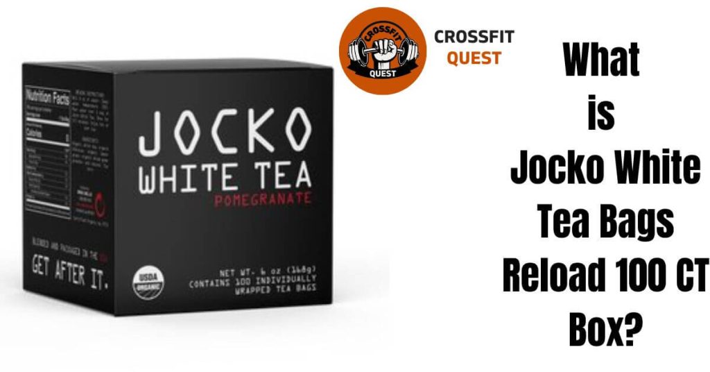  Jocko White Tea Bags Reload 100 CT Box