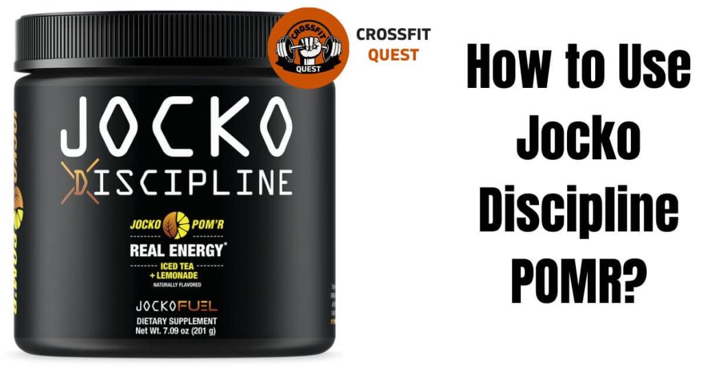 How to Use Jocko Discipline POMR?