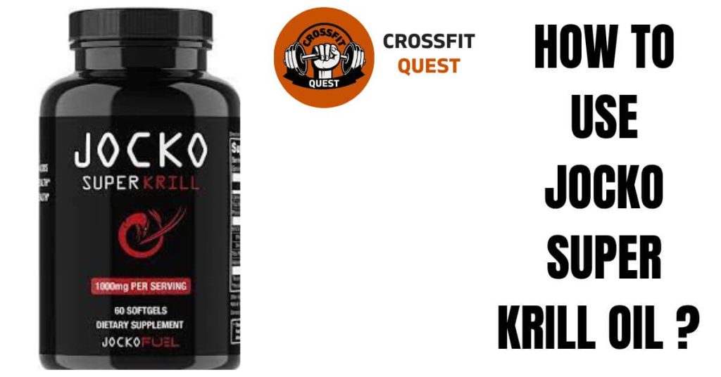 How to Use Jocko Super Krill Oil?