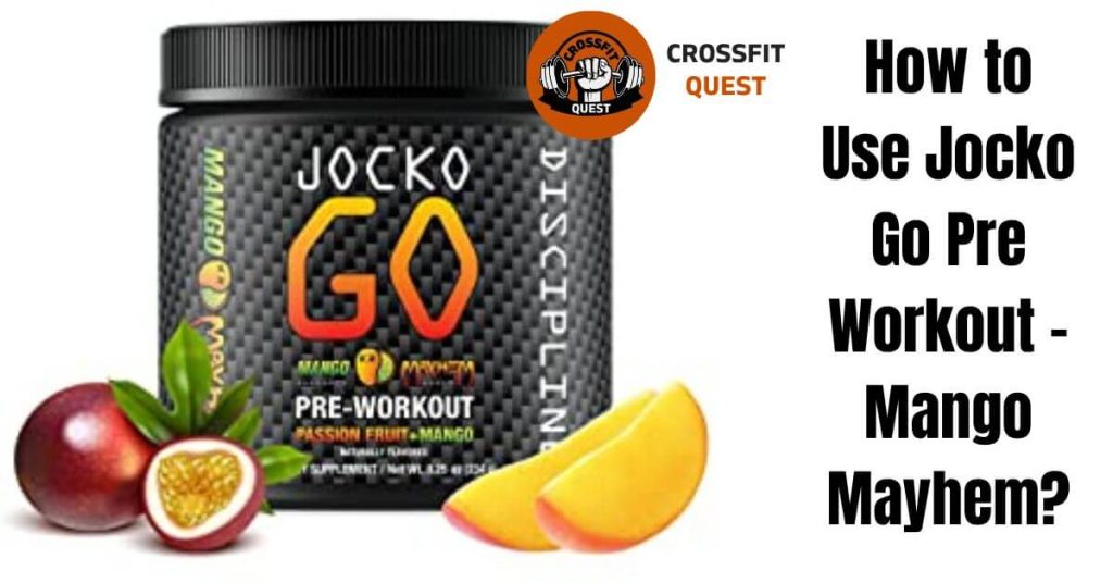 How to Use Jocko Go Pre Workout - Mango Mayhem?