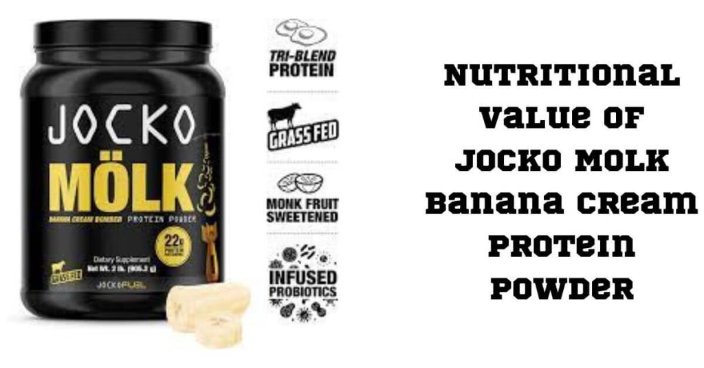 Nutritional Value of Banana Ceram Protein Powder