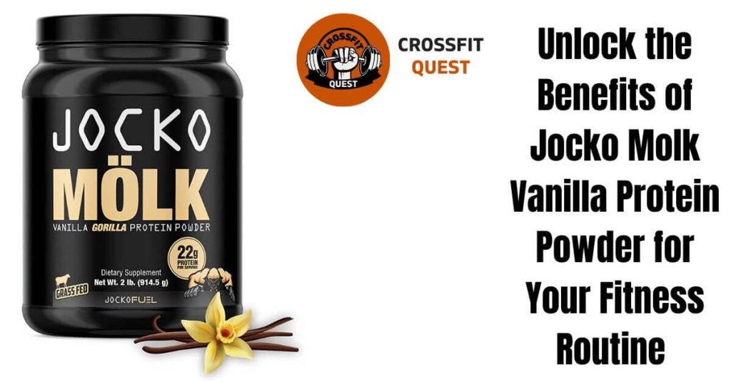Jocko Molk Vanilla Protein Powder