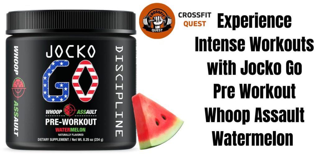 Jocko Go Pre-Workout Whoop Assault Watermelon