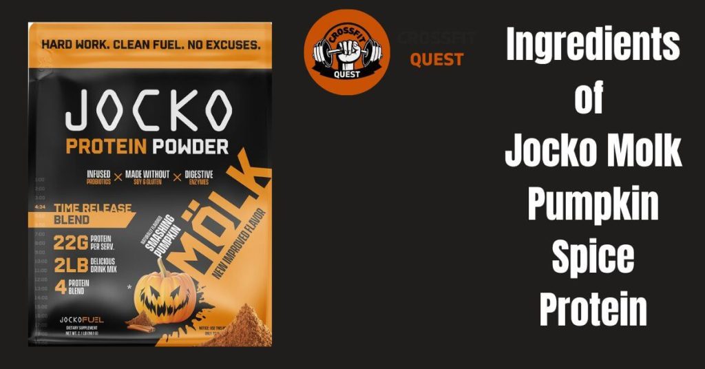 Ingredients of Jocko Molk Pumpkin Spice Protein