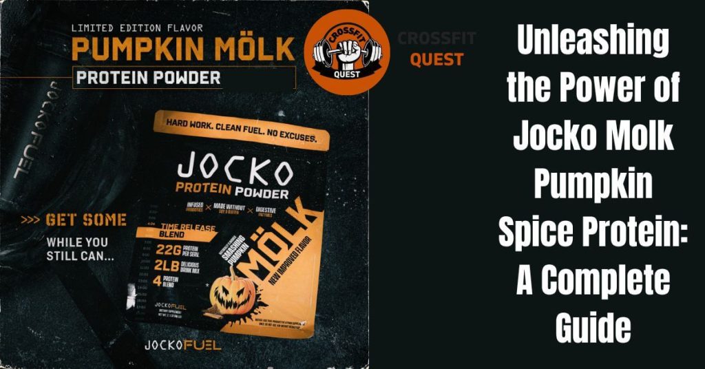 Jocko Molk Pumpkin Spice Protein