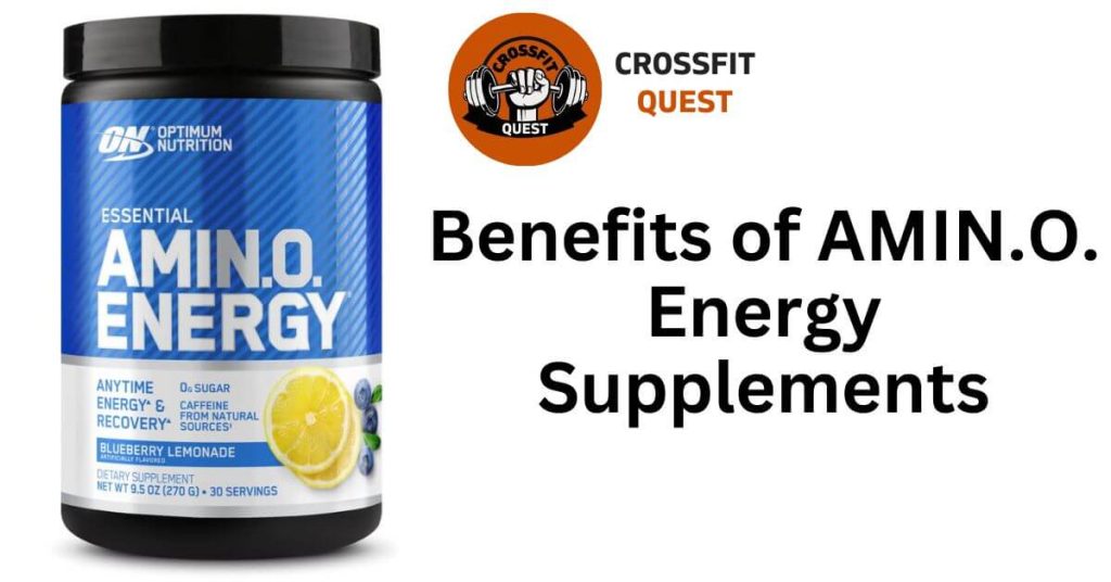 Benefits of AMIN.O. Energy Supplements