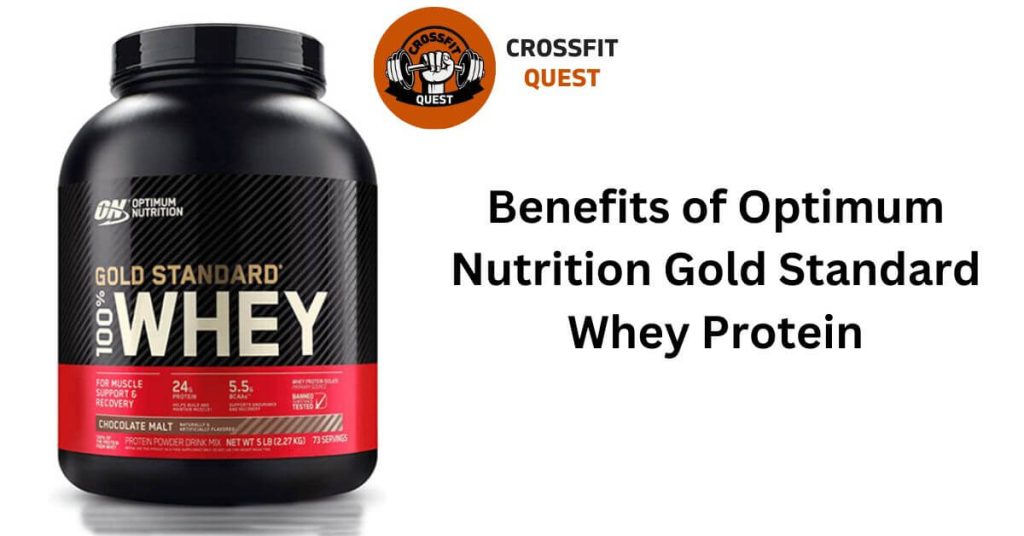 Benefits of Optimum Nutrition Gold Standard Whey Protein